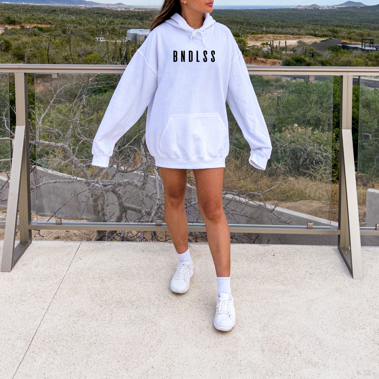 Women's "possible" Hoodie - White