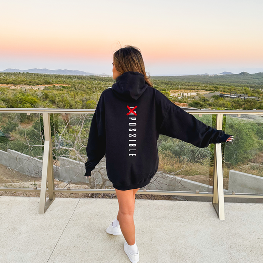 Womens's Black yearbook Bndlss Hoodie